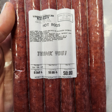 Orignial Hot Rod Beef Sticks (Sold in South Dakota Only)