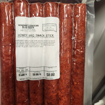 Honey BBQ Beef Sticks ( Sold only in South Dakota)